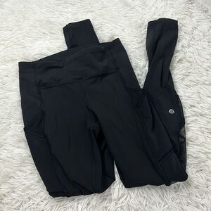 Lululemon Speed Up Tight *Mesh 28" Black